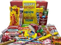 RETRO CANDY YUM ~ 1944 81st Birthday Gift Basket Box of Nostalgic from Childhood for 81 Year Old Man or Woman Born 1944 Jr