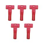 Tolas Door Key Universal Triangular T Shape Elevator Door Opening Key Otis, KONE, Schindler, Thyssenkrupp (Pack of 5)