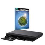 Sony UBP-X700 MULTIREGION Blu-ray Player Bundle with Planet Earth 2 Ultra HD 4K Blu-ray Disc