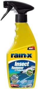 Rain-X Car Insect Remover & Protectant - Powerful Mosquito & Bird Dropping Cleaner - Advanced Rain-X Hydrophobic Technology for Protection - Quick & Easy Application for Streak-Free Results - 500ml