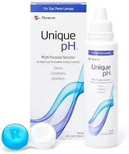 Menicon Unique pH Multi-Purpose Contact Lens Solution With Lens Case (4 Fluid Ounces)