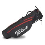 Titleist Premium Carry Bag Black/Black/Red