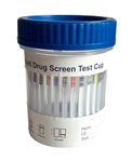 13-in-1 Rapid Drug Test Cup | Urine Drug Test | Test for Cannabis, Cocaine, Ecstasy, Amphetamines, Ecstasy, Opiates, Ketamine, Methadone and 5 Other Common Drugs of Abuse