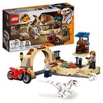 LEGO Jurassic World Atrociraptor Dinosaur: Bike Chase 76945 Building Kit (169 Pcs), Multi Color