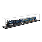 Transparent Acrylic Display Case Compatible with Le*Go 21344 Orient Express, Transparent Dustproof Display Case ( Model Not Included) 3MM