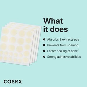 COSRX Master Patch Original Fit Acne Pimple Patches, 24 Count