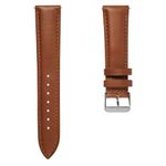 Pure Swiss 22mm Leather Watch Straps for Men,Quick Release Watch Band, Genuine Leather Tan Watch Strap