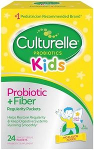 Culturelle Kids Regularity Probiotic & Fiber Dietary Supplement | Helps Restore Regularity & Maintain Smooth Digestion | Works Naturally with Child’s Body | 24 Single Packets