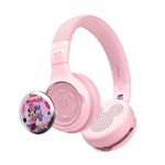 STORYPHONES Storytelling Headphones for Kids, Disney Bundle with Minnie Mouse Stories - Screen-Free Entertainment Experience for Stories and Music, Rose Pink