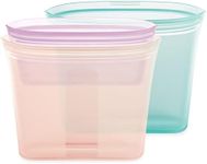 Zip Top Reusable 100% Silicone Food
