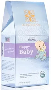 Secrets Of Tea Baby Teething Tea - USDA Organic + Caffeine Free Tea- Up to 40 Servings - 20 Count(1 Pack)
