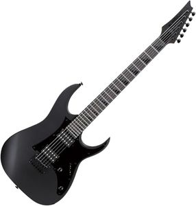 Ibanez GRG 6 String Solid-Body Electric Guitar, Right, Black Flat, Full (GRGR131EXBKF)