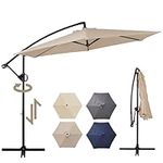 Shintenchi Patio Umbrella, 360-Degr