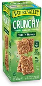 Nature Valley Crunchy Granola Bars Oats 'N Honey - 98 Bars Of 2 bar Pouches of 49ct-1.49oz