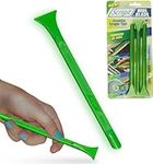 Scrigit Scraper Wide Blade No-Scratch Plastic Scraper Tool, 3 Pack - The Handy Multi-Use Scraping Tool for Removing Food, Labels, Stickers, Paint, Grease -Easy to Hold, Reaches Tight Spaces & Crevices