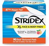 Stridex XL Face Body Pads, 90 Count