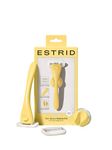 Estrid Starter Kit - Steel Razor + 2 * 5 blade Refill + Wall holder Razor for Body, Vegan, For sensitive skin, 2 refill cartridges (Butter)