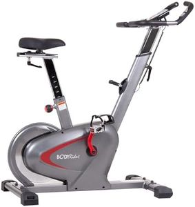 Body-Rider Indoor Upright Bike with Curve Crank Tech and Rear Drive Flywheel BCY6000, Grey/Black/Red