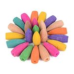 ELISBURRY® Back flow Cones for Incense Holder Burner Back flow Incense Cones, Aromatherapy Ornament Home Decor-100-Pcs-Cone-Multi color