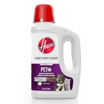 Hoover Pet Hard Floor Cleaner, Concentrated Pet Cleaning Solution for Hard Floor Machines, 64 fl oz Formula, White AH31451