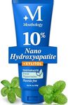 Mouthology 10% Nano Hydroxyapatite Toothpaste (Fluoride Free), Whitening*, Xylitol Toothpaste for Adults, Supports Enamel Care*, Appropriate for Sensitive Teeth*, SLS Free, Mint 4oz (USA Made)