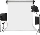 Kate 5ft×7ft Solid White Backdrop Portrait Background for Photography Studio White Backdrop Background for Photography Photo Booth