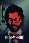 Tallenge - Money Heist Professor A Netflix TV Show Movie Poster - Large Poster(Paper,20 x 30 inches, MultiColour)