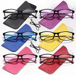 Gaoye 6 Pack Reading Glasses Men/Women, Eyeglasses, Blue Light Readers for Men/Women, Eye Glasses