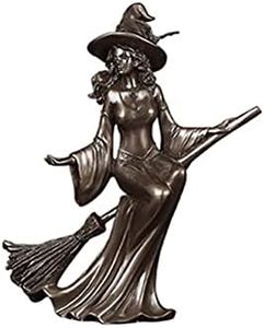 TOPINCN Estatua de Mago, Estatuilla de Resina Estatua Decoración del Hogar Estatuilla Estatua Modelo Coleccionable Estatua de Jardín Decoración de Mesa Escultura Regalo (#1)