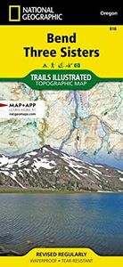 Bend, Three Sisters Map (National Geographic Trails Illustrated Map, 818)