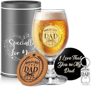 Regali personalizzati per Il Papà Bicchieri da Birra Regalo di Papà da Parte Della Figlia da Parte Del Figlio Regali Festa Del Papà Idee Regalo Natale Regali di Compleanno per Papà Regalo da Uomo