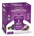 Mamma Chia BlackBerry Organic Chia Squeeze, 396g (4X99g)