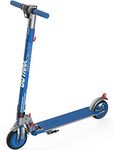 Gotrax Vibe Electric Scooter, Max 11.3 Km and 19km/h Speed, 6.5" Solid Rubber Tire and Lightweight Aluminum Alloy Frame, Cruise Control and Foldable Electric Scooters Teens for Ages 13+, Blue