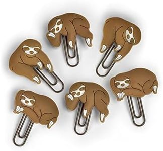Fred Sloths on a Vine Picture Hangers, Set of 6