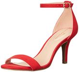 Bandolino Women's Madia Heeled Sandal, Redsuede, 8 UK