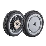 2 pieces 8-inch Lawnmower Rear Wheel for Toro Super Recyclers 107-3709 20381 20384 20383 21381 Lawn Mowers