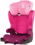 Diono Cambria 2 XL, Dual Latch Connectors, 2-in-1 Belt Positioning Booster Seat, High-Back to Backless Booster, Space and Room to Grow, 7 Headrest Positions, 8 Years 1 Booster Seat, Pink