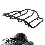 TIGERSGATE Gross Black Luggage Rack Compatible with Harley Tour-Pak Luggage Rack for Touring 1984-2022