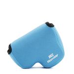 MegaGear Nikon Coolpix L840 Ultra Light Neoprene Camera Case, with Carabiner - Blue - MG811