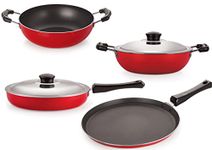 Nirlon Non-Stick Kitchenware Kitchen Cooking Utencil Combo Set Offer, (FP13_KD12_DKDM_FT10),Extremly Durable