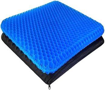 Gel Seat Cushion, Gel Cushion for Sitting Breathable Honeycomb Design, Pain Relief Sciatica Cooling Seat Cushion for Office Chair Car Wheelchair