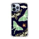 SVNICFYA Cool Moth Skull Phone Case for iPhone 13 Pro Max, Gothic Moth Butterfly Cover for Teens Women Men, Soft TPU Shockproof Case for iPhone 13 Pro Max