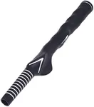 traderplus Right-Handed Golf Swing Training Grip Trainer, Black