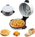 LADILA Electric Pizza Oven with Pizza Cutter | 12 Inch Portable Pizza Maker | Indoor Table Pizza Oven | Pancake & Omelette Machine | Crispy Pizzas in 5 Minutes with Rapid Cooking