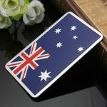 S2S 3D Metal Australian Flag Car & Bike Sticker,Emblem Badge Sticker Auto Accessories (5 Cm,Pack Of 1), Multicolor