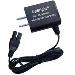 UpBright 2-Pin 5V AC/DC Adapter Compatible with Kokido XTROVAC 110 Telsa 5 EV05 EV05CBX EV05DIS/CBX/EU EV05CBX/KIT/EU EV05KIT 3.7V 2000mAh Li-ion Battery Handheld Pool Spa Vacuum Cleaner Power Supply