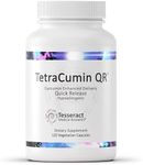 Tesseract Medical Research Tetracumin QR, 120 Capsules (1 ct) Curcumin Supplement in Vegetarian Rapid Release Capsules for Easy Bio-Availability and Efficient Absorption, Supports Bone & Muscle Health