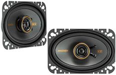 Pair Kicker 47KSC4604 KSC460 4x6 75 Watt 2-Way Car Stereo Speakers KSC46