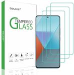 beukei (3 Pack) Compatible for Xiaomi Redmi Note 13 Pro 5G / Redmi Note 13 Pro Screen Protector Tempered Glass, Touch Sensitive,Case Friendly, 9H Hardness