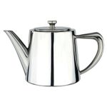 Café Olé DW-018 Derwent Teapot, Stainless Steel, 18oz (500ml), 2 Cup, Mirror Polished